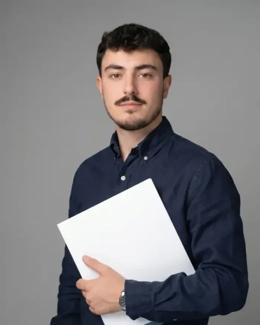Ritratto di Nicolò Masotto, geometra e fondatore di Prospettiva Masotto.